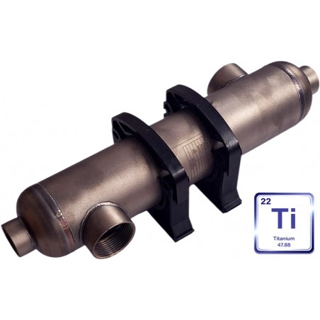 titanový bazénový výměník 45 kW Nordic Tec B155-Ti CZ6