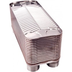 Výměník tepla Ba-16-32 pohled shora Nordic Tec CZ5