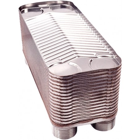 Výměník tepla Ba-16-32 pohled shora Nordic Tec CZ5