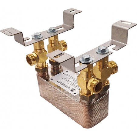 deskový výměník tepla s drzaky Nordic Tec Ba-16-32 CZ5