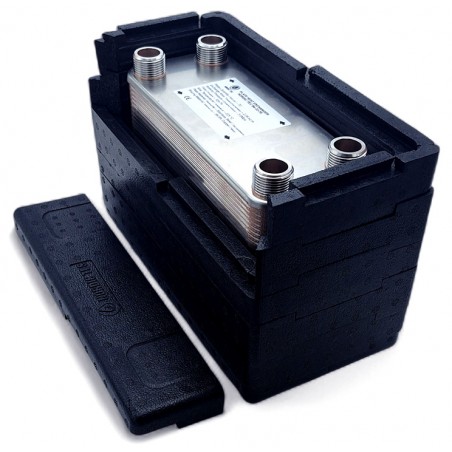 deskový výměník tepelné čerpadlo 12 kW Nordic Tec Ba-32-70 CZ4 s izolaci