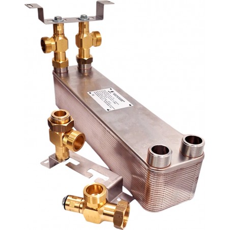 vymenik tepla a montazni drzaky Nordic Tec Ba-60-40 CZ3