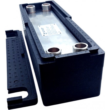 Výměník tepla pro tepelné čerpadlo Nordic Tec Ba-60-40 CZ4 s izolací