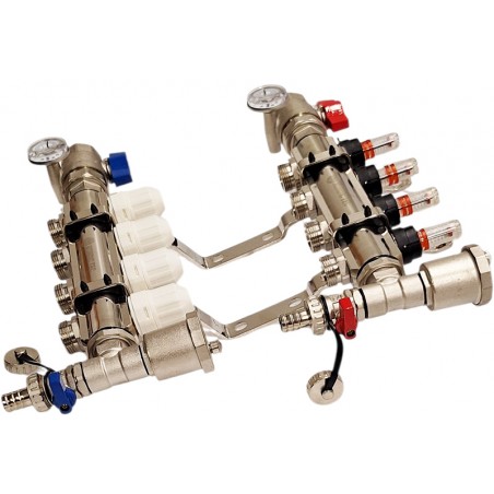 rozdělovač topení 4 okruhy Nordic Tec CZ3