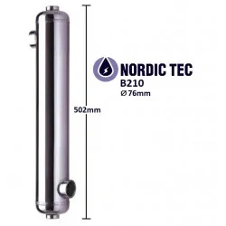 POOL HEAT EXCHANGER NORDIC Tec B210 61kW
