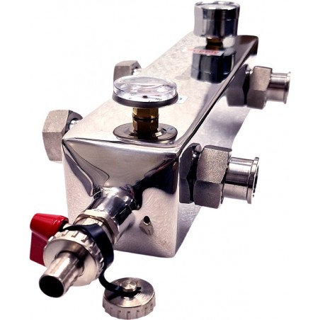 vyrovnávač tlaku vody a teploměr Nordic Tec CZ2