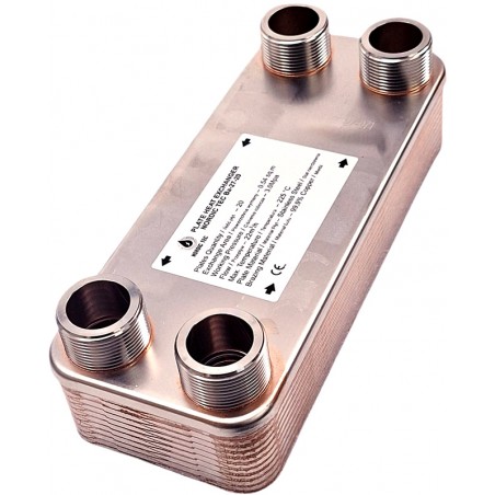 Výměník tepla Ba-27-20 5/4" Nordic Tec CZ1