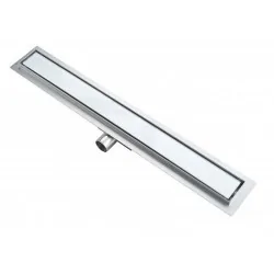 Sprchový žlab Nordic Tec BÍLÉ SKLO 80 cm