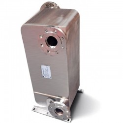 Výměník tepla 80-deskový s přírubou 2,5" Nordic Tec Fa-210-80 680–1350 kW