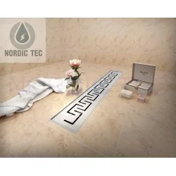 Sprchový žlab Nordic Tec AZTEQUE 70 cm 2