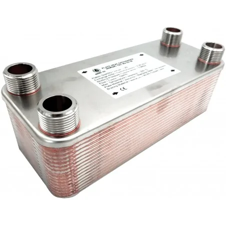Výměník tepla 1 1/4 pro kotel 24 kW