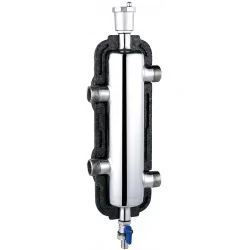 Klassische hydraulische Weiche für 2 Kreisläufe - 50 kW