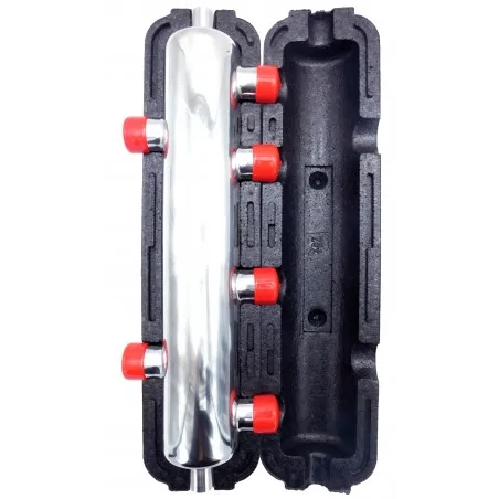 Hydraulicky Vyrovnávač tlaku SNT25 pro 3 okruhy s izolaci