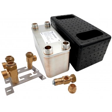 Wymiennik ciepła Ba-27-50 5/4" 50-110kW