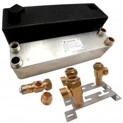 Výměník tepla Ba-60-40 1 1/4" 80-170kW Nordic Tec 2