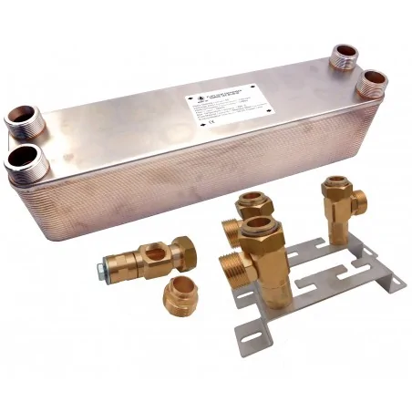 Výměník tepla tepelne cerpadlo  rotenso Nordic Ba-60-50 1 1/4" 100 - 200 kW