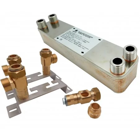Výměník tepla Ba-60-30 5/4" 60-140kW - pro TC Swep b45h CR