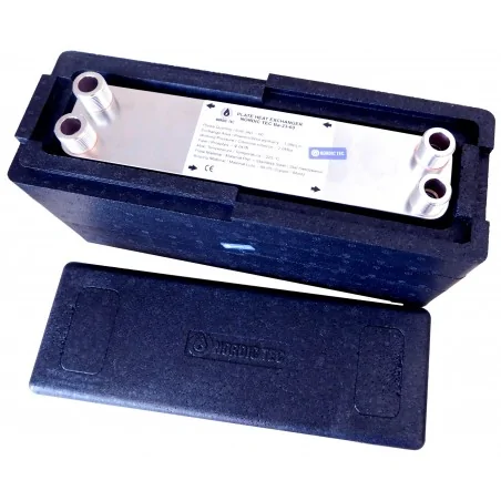 Výměník tepla Nordic Tec 40 - 65 kW 3/4"  + izolace