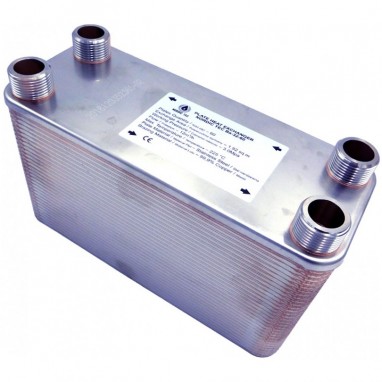 Tepelný výměník pro velká tepelná čerpadla pro 2" Ba-115-80