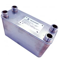 Výměníky tepla s izolace - 90 desek - Ba-115-90 2" 500 kw 2
