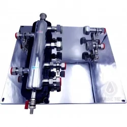 Hydraulicky Vyrovnávač Nordic Tec na montážní desce - 3 okruhy 2