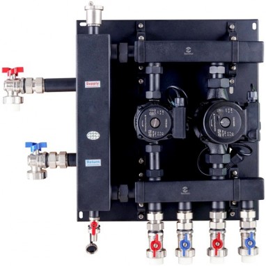 Hydraulický Vyrovnávač NORDIC TEC s rozdělovačem okruhu - s cerpadlem