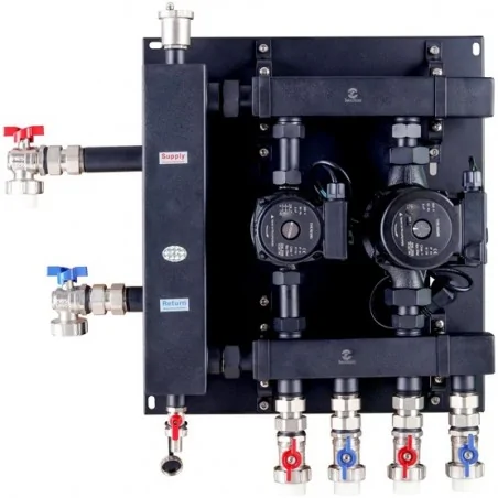 Hydraulický Vyrovnávač NORDIC TEC s rozdělovačem okruhu - s cerpadlem
