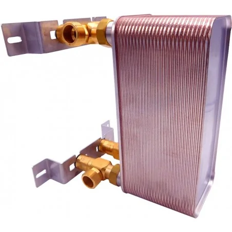 Výměník tepla Ba-16-70 35-75kW 1" plynovy kotel