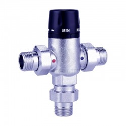 Směšovací termostatický třícestný ventil 1/2" 25-55 °C Nordic Tec