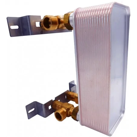 Tepelný výměník 5/4" pro kotel s výkonem 60 kW Nordic Tec Ba-60-30