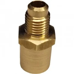 Adapter pro výměník tepla k připájení: Trubka 5/8" | Závit 1/4" SAE