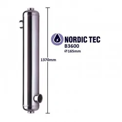 Výměník bazénový NORDIC Tec B3600 1060kW