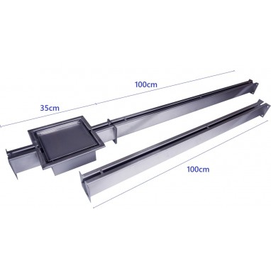 Odvodňovací žlab do garáže rozmery