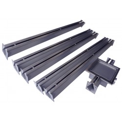 nerezový štěrbinový žlab 5m NORDIC TEC