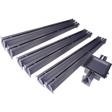 nerezový štěrbinový žlab 6m NORDIC TEC