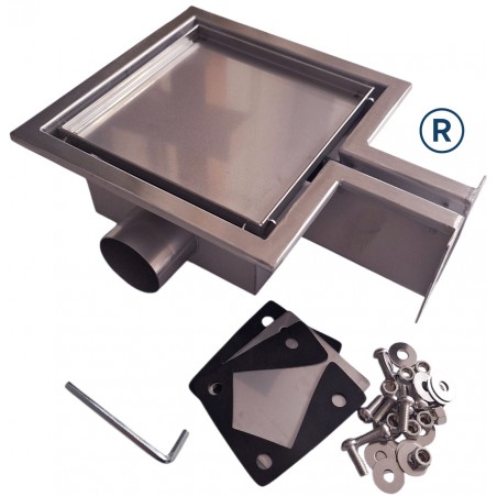 Podlahová odtoková mřížka Garáž r