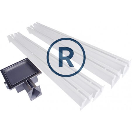 Podlahová odtoková mřížka Kotelna r