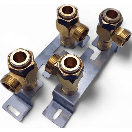 Montazni sada na stenu pro deskove vymeniky tepla