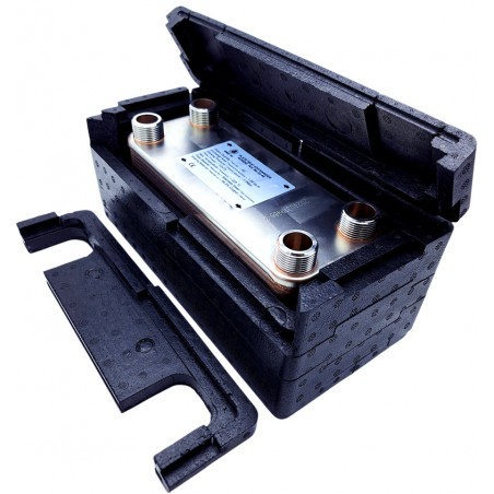 Výměník tepla s izolaci Ba-32-40 1" 40-85 kW