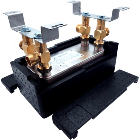 deskový tepelný výměník Nordic Tec Ba-32-40 1 palec