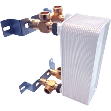 montážní držák pro deskový výměník tepla s Nordic Tec Ba-32-40 1 palec