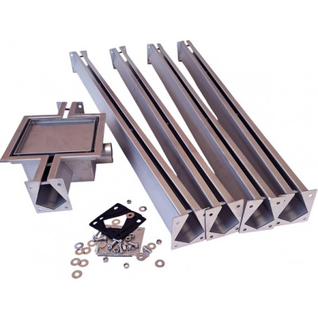 Odvodnění štěrbinový žlab garáž 4m Nordic Tec CZ9