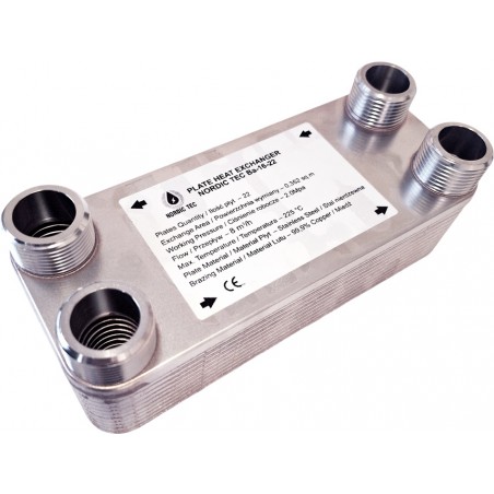 výměník tepla nerez Ba-16-22 Nordic Tec