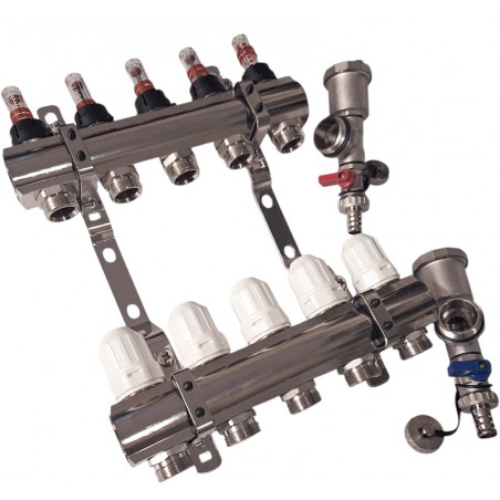 rozdělovač podlahové topení 5 Nordic Tec