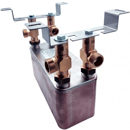 Sada pro nástěnnou montáž pro zavěšení výměníku tepla Nordic Tec Ba-32-50 CZ8