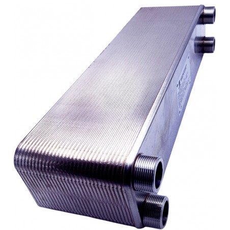 Vymenik tepla tepelných čerpadel Ba-60-60 5/4" 120-230 kW CZ07