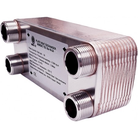 tepelný výměník 24 desky Nordic Tec Ba-16-24 CZ6