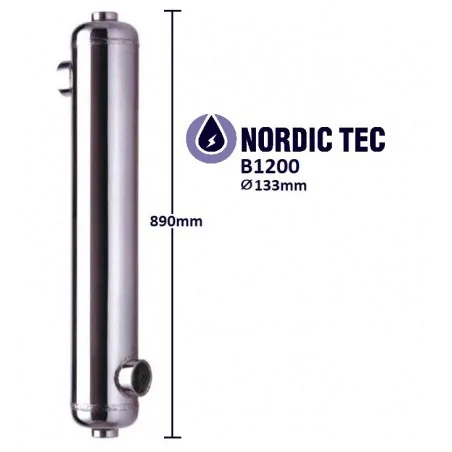 Výměník bazénový NORDIC Tec B1200 360kW