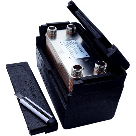 Výměník tepla 60 kW s izolaci Nordic TEc Ba-32-60 CZ6