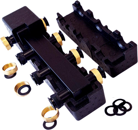 Rozdělovač topení s čerpadlovými skupinami Nordic Tec 2-4 CZ6